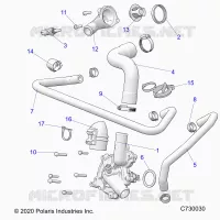 MOTOR, WATERPUMP AND BYPASS