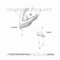 ELECTRICA, HEADLIGHT AND TAILLIGHT