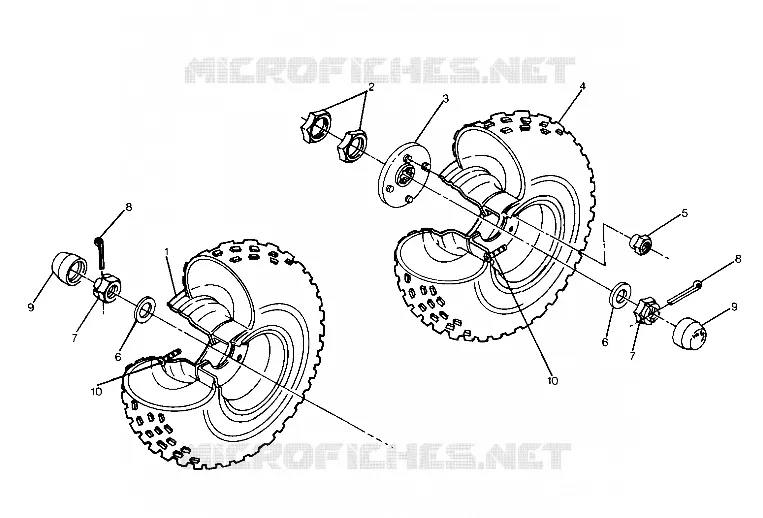 RUEDA DE MEDIO ASSEMBLY (4916361636020A)