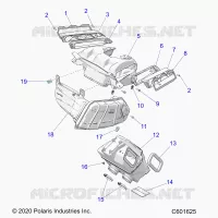 ENGINE, TOMA DE AIRE SYSTEM