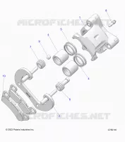 BRAKES, PINZA TRASERA