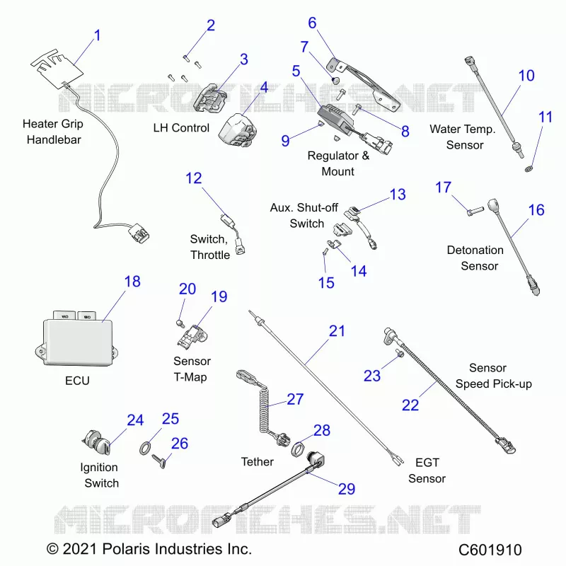 ELECTRICA, SWITCHES, SENSORS AND COMPONENTS