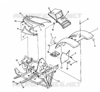 MONTAJE FRONTAL CAB 250 6x6 / W928727 (4922842284001A)