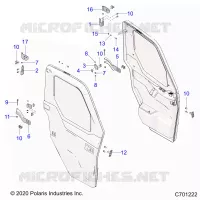 PUERTAS, FRONT, MOUNTING