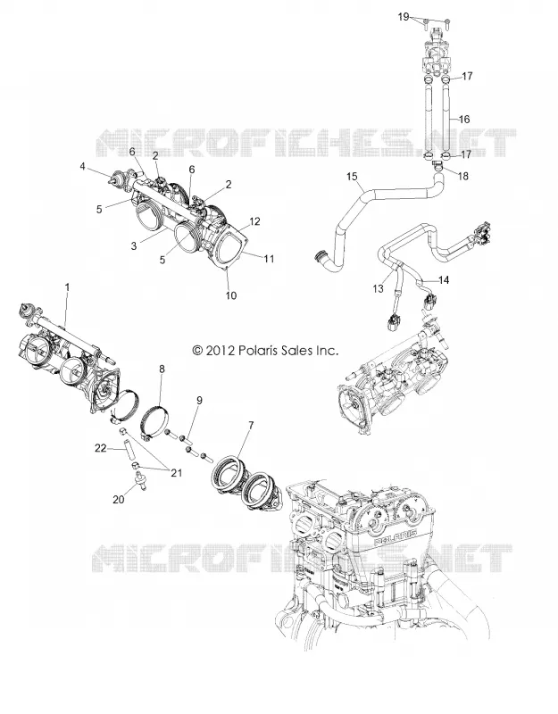CUERPO DE MARIPOSA and INJECTOR