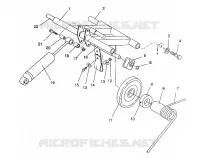 TRASERO ARM PAR 500 EFI / 0930674 and  500 EFI SKS / 0930574 (4922962296022A)