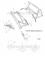 CARROCERÍA POSTERIOR CAB AND HEAT SHIELDS