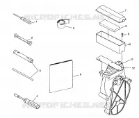 KIT DE HERRAMIENTA 500 INDY 0982764(A)(B) and EUROPEAN 500 INDY E982764A (4942104210D002)
