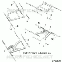 SUSPENSION TRASERA CONTROL ARMS