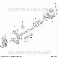 BRAKES, PINZA TRASERA