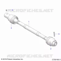 TREN, FRONT PROP SHAFT