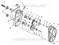 CADENACASE ASSEMBLY 440 XCR SP 0941660 (4927082708018A)