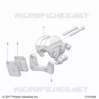 BRAKES, PINZA FRENO DELANTERA