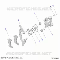FRENO FRONTAL CALIPER