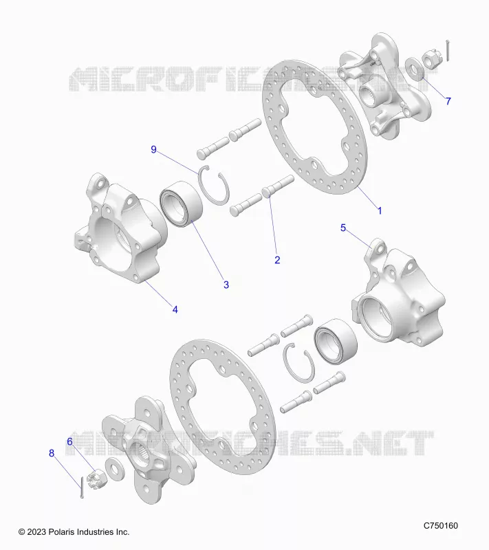 SUSPENSIÃ“N DELANTERA CARRIER AND HUB