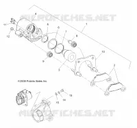 FRENO TRASERO CALIPER