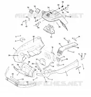 NOSE PAN AND CONSOLA Indy Lite And Star Lite (4918591859005A)