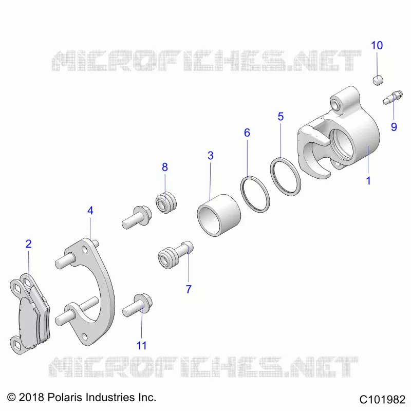 BRAKES, PINZA TRASERA