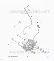 TREN, FRONT GEARCASE MOUNTING