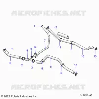 ENGINE, SISTEMA DE REFRIGERACIÃ“N, HOSES