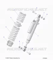 SUSPENSION, CHOQUE FRONTAL MOUNTING