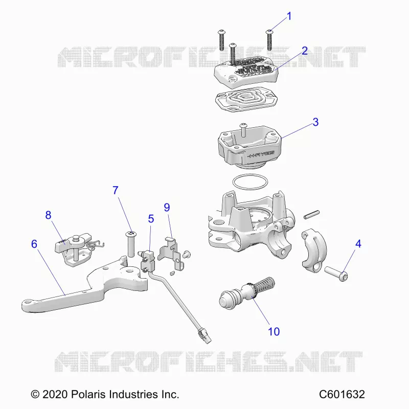 BRAKES, CILINDRO MAESTRO ASM.
