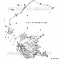TREN, MAIN GEARCASE MOUNTING