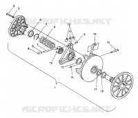 Embrague ASSEMBLY WIDETRAK / 0932064 (4922982298023A)