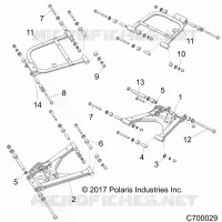 SUSPENSION TRASERA CONTROL ARMS