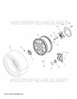 RUEDAS, REAR AND HUB