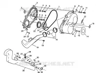tapa del embrague Scrambler W967840 (4935823582C006)