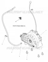 DRIVE TRAIN, FRONT MONTAJE DE ENGRANAJES