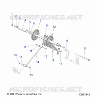SUSPENSION, TRASERO ARM PAR