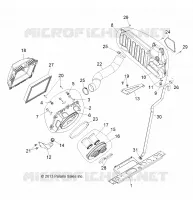 MOTOR, TOMA DE AIRE SYSTEM