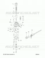 ENGINE, CARBURADOR AND CHOKE