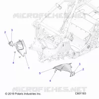 CHASIS, TIE ROD BOOT ASM.