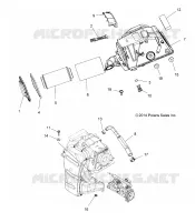 MOTOR, TOMA DE AIRE