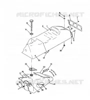 ASIENTO/TANQUE DE GAS ASSEMBLY 500 SPX (4922552255003A)