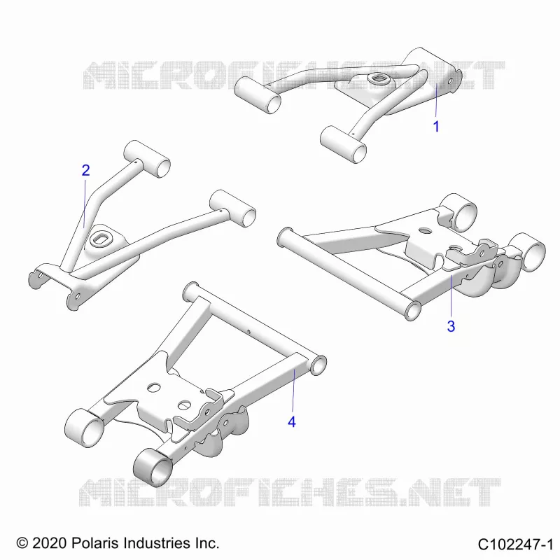 SUSPENSIONDLE CONTROL ARMS