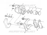 MONTAJE DE FRENO DELANTERA 2X4 350L W937539 (4924032403013A)