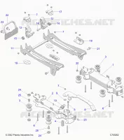 ASIENTO MOUNTING, FRONT