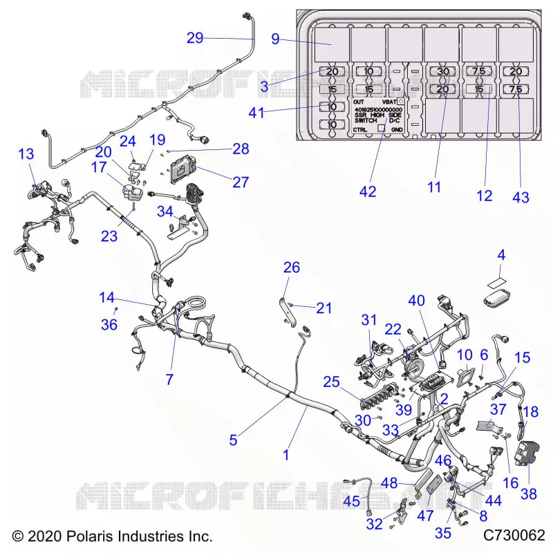 ELECTRICA, WIRE HARNESS