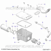 ENGINE, TOMA DE AIRE SYSTEM