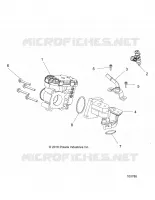 ENGINE, CUERPO DE MARIPOSA AND FUEL RAIL