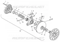 Embrague 600 XCR 0985677 (4943164316B014)