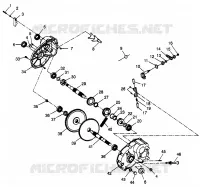 CAJA DE ENGRANAJES Scrambler 400L W97BC38C (4939893989C009)
