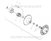 accionado de embrague ASSEMBLY SUPER SPORT 0950743 (4928882888B014)