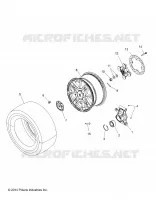 RUEDAS, REAR AND HUB