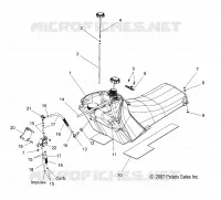 SISTEMA DE COMBUSTIBLE, GASOLINA TANK and PUMP