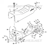 ASIENTO Y TANQUE DE GAS